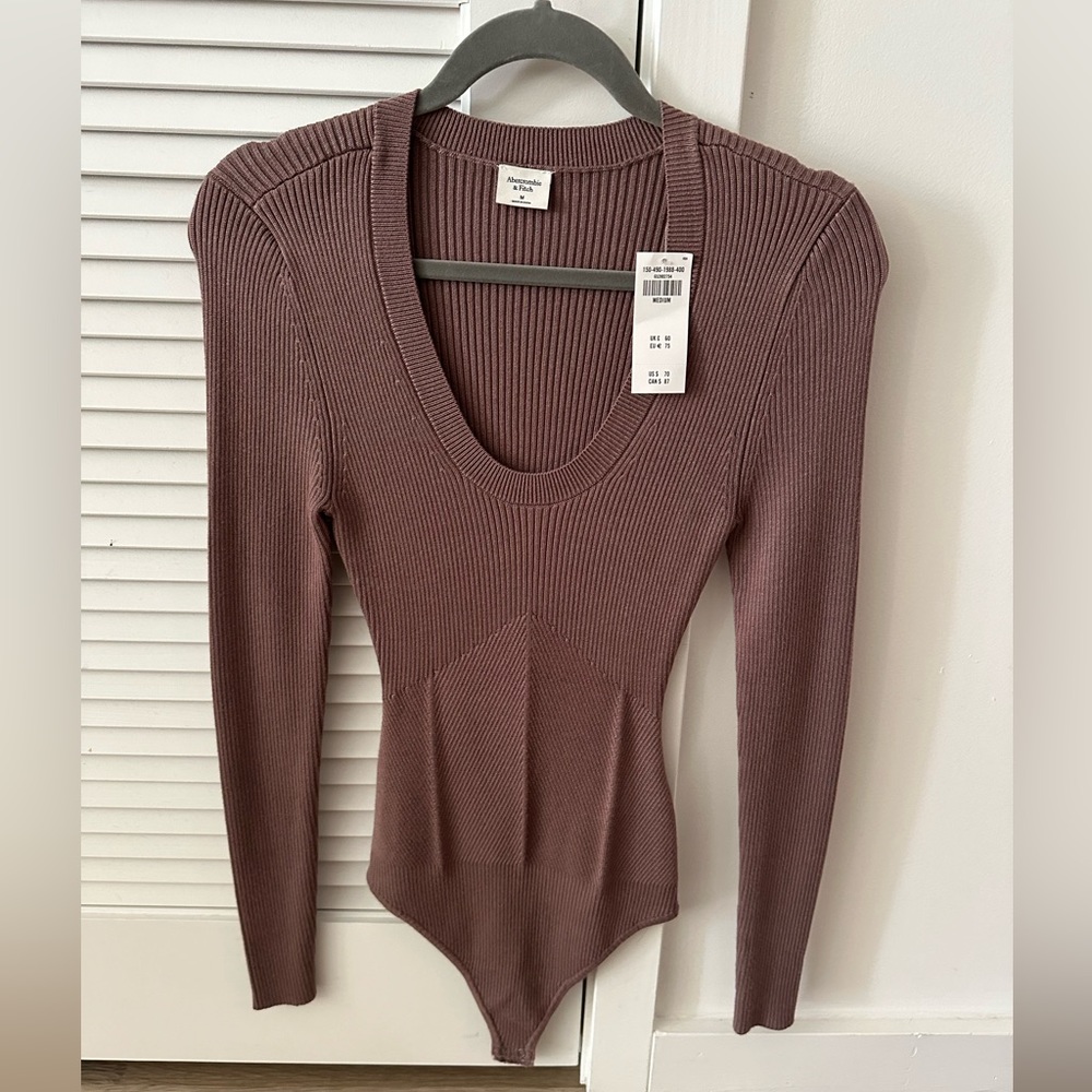 Scoopneck Sweater Bodysuit M